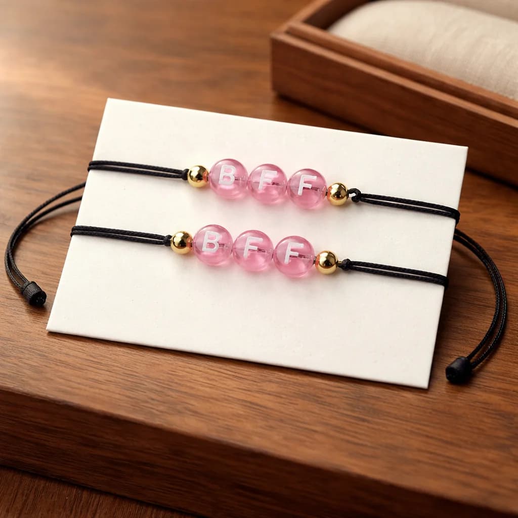 Bracelets double 'BFF' -BEST FRIEND FOREVER